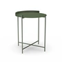 HOUE - EDGE Table d'appoint Ø46, vert olive