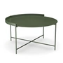 HOUE - EDGE Table d'appoint Ø76, vert olive
