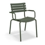 HOUE - ReCLIPS Outdoor Dining fauteuil, vert olive