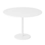 Blomus - Stay Table d'appoint de jardin, H 35 cm Ø 50 cm, blanc