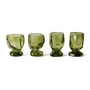 HKliving - Verres (Nienke Sikkema), emerald (set de 4)