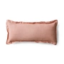 HKliving - Coussin en lin, 70 x 30 cm, magnolia