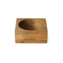HKliving - Teak cube Coupe, small, bois de teck