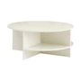 Muuto - Halves Table basse, blanc cassé terrazzo