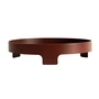 Design House Stockholm - Bridge Plateau Ø 42 cm, rouge