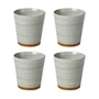 Broste Copenhagen - Tasse « Grød » 35 cl, couleur sable (lot de 4)
