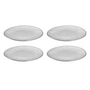 Broste Copenhagen - Assiettes plates « Nordic Sand », Ø 26 x H 2,5 cm (lot de 4)