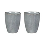 Broste Copenhagen - Tasses sans anse « Nordic Sea », 25 cl (lot de 2)