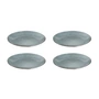 Broste Copenhagen - Assiettes à dessert « Nordic Sea », Ø 20 x H 2,2 cm (lot de 4)