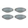 Broste Copenhagen - Assiettes creuses « Nordic Sea », Ø 22,5 x H 5 cm (lot de 4)