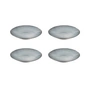 Broste Copenhagen - Assiettes « Nordic Sea », Ø 15 x H 2 cm (lot de 4)