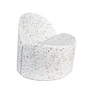 Zuiver - Chaise Lounge Bloom, blanc-terrazzo