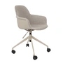 Zuiver - Albert Kuip Chaise de bureau avec accoudoirs, taupe