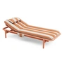 Fatboy - Sunbun Outdoor Daybed, terracotta / stripe orange