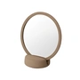 Blomus - Miroir de table « Sono », Ø 17, couleur beige
