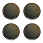 Serax - Assiettes Surface, Ø 24 cm, gris indi (lot de 4)