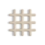 & klevering - Sous-verre « Trivet », beige
