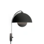 & Tradition - Flowerpot Applique murale VP8, noir mat