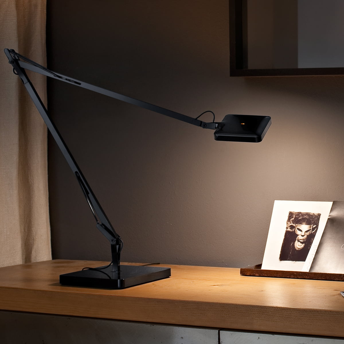 Lampe de table Oblique LED Flos - vert