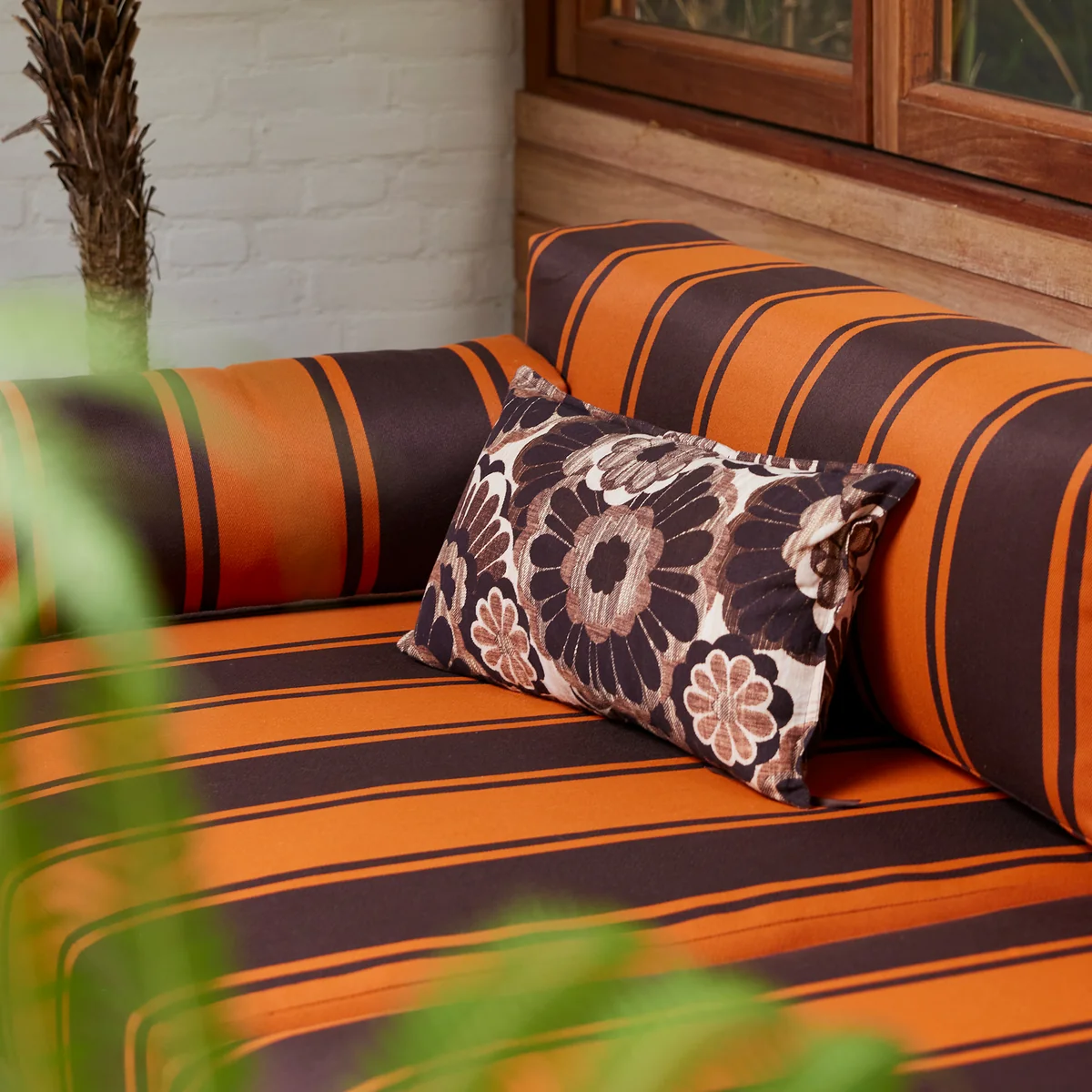 Doris for HKLiving Coussin, 40 x 60 cm, vintage de HKliving