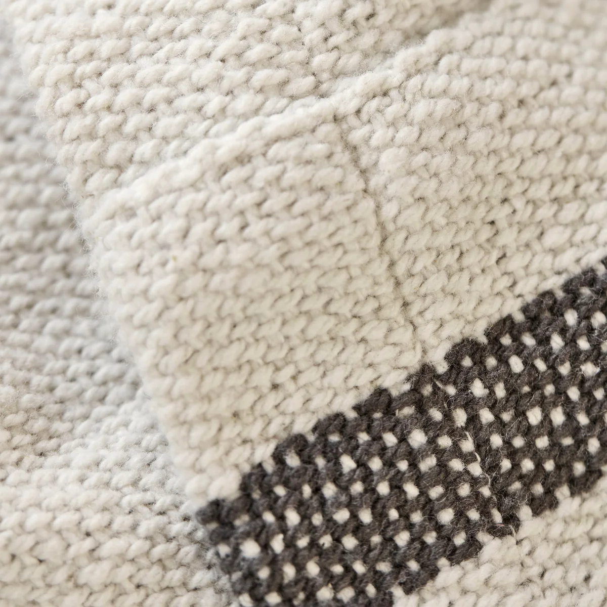 House Doctor - Nula couvre-lit, marron foncé