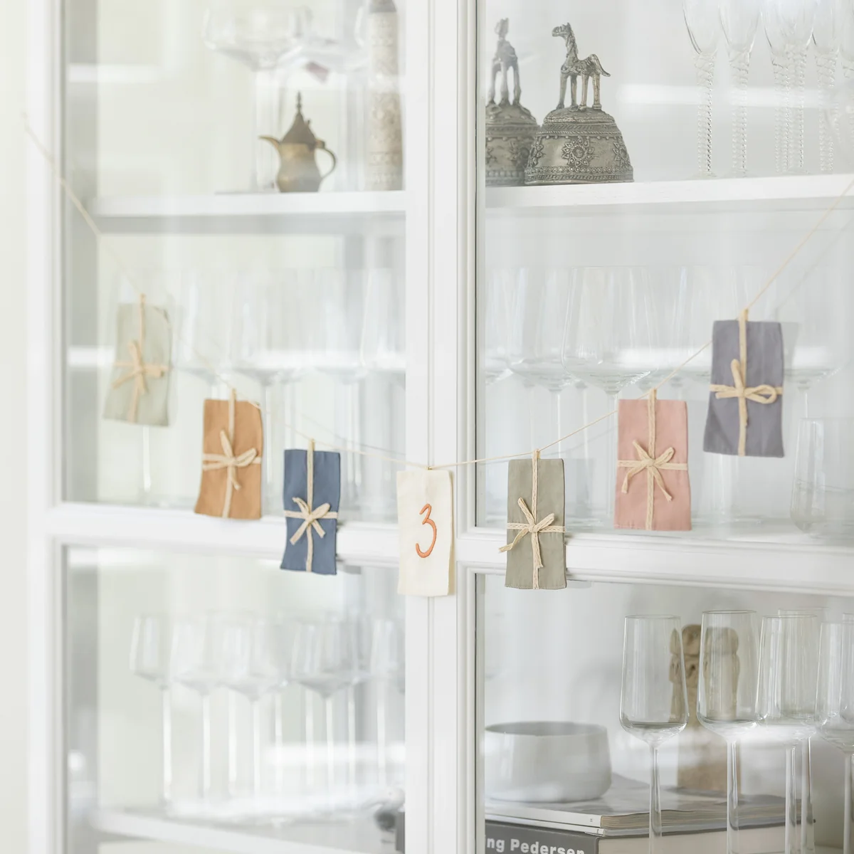 Sebra - Drapeau d'anniversaire fanion, chiffres 0-9, multicolore