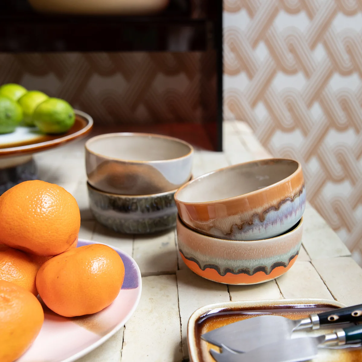 HKliving - 70's Coupe à dessert, Ø 12,5 cm