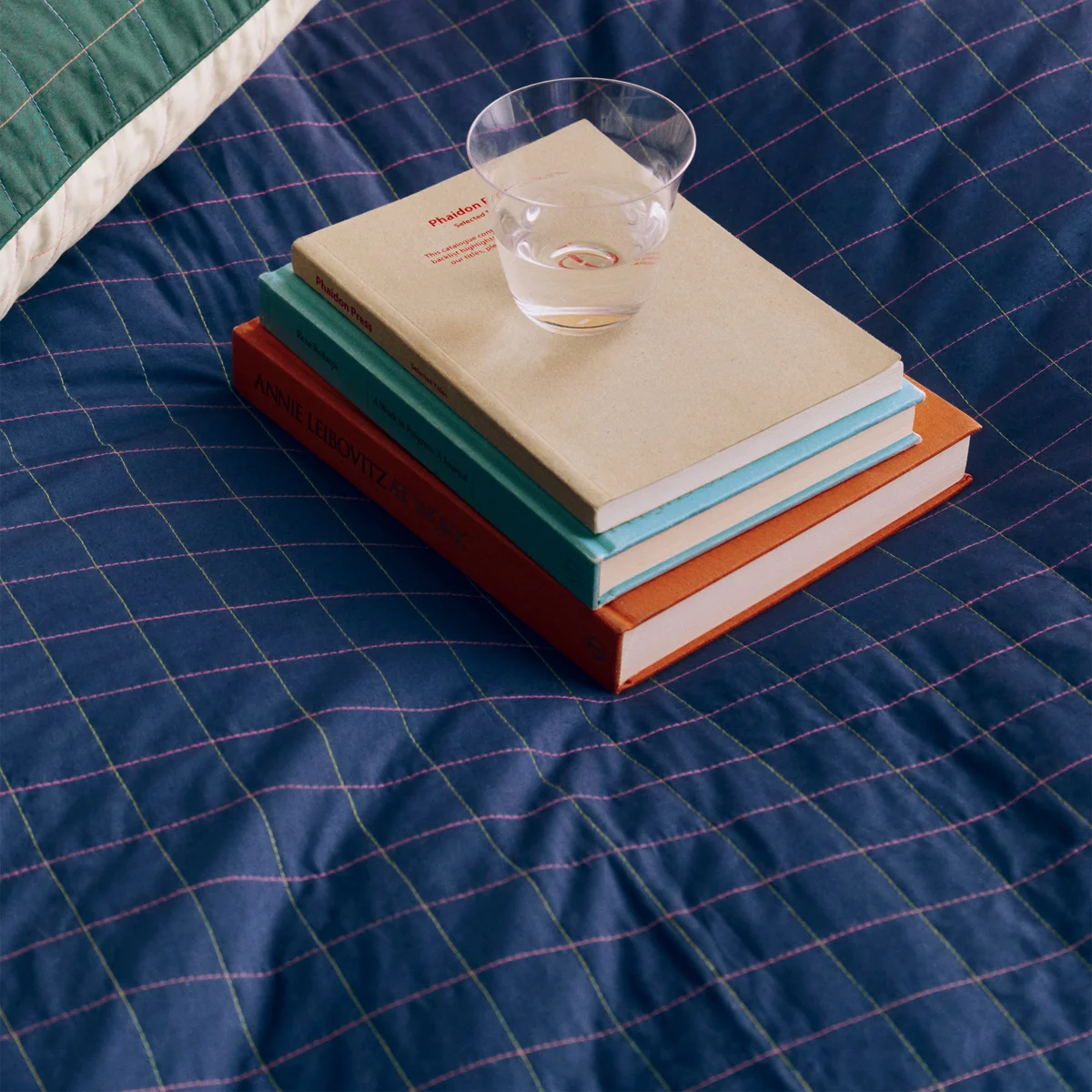 HAY - Couvre-lit Dori, 195 x 245 cm, bleu nuit