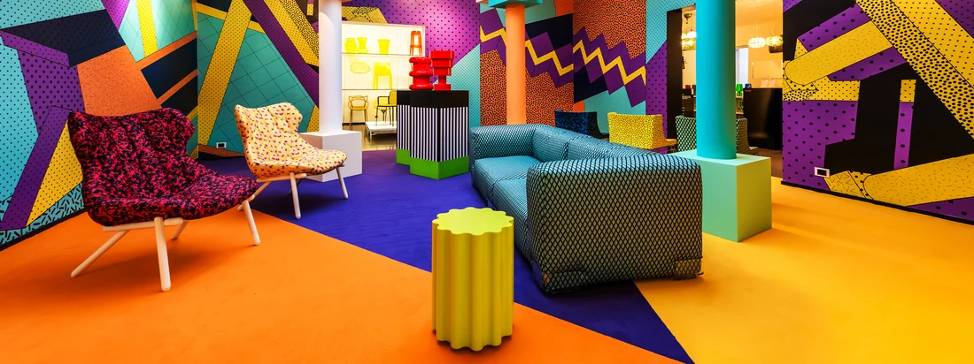 Cartel - Le cartel s'en va à Sottsass - Un hommage à Memphis