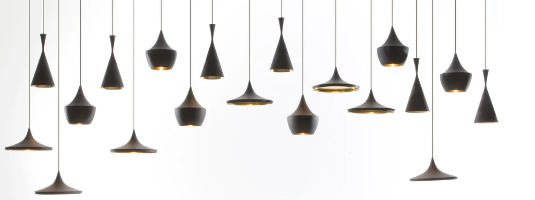 Tom Dixon - Beat Lampes suspendues, noir 16zu6