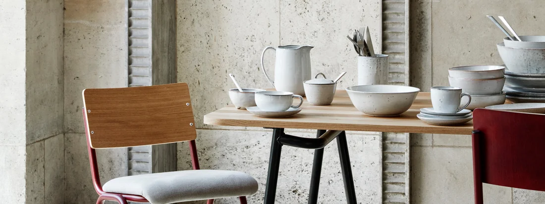 Broste Copenhagen - Bannière vaisselle Nordic Sand 3840x1440