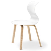 Flötotto - Pro 6 Chaise, piètement quatre pieds en bois