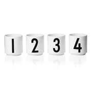 Design letters - Aj mini jeu de tasses