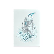 Holstee - Carte de vœux Your´re Always Welcome