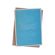 Holstee - Carte de vœux Life Is Simple