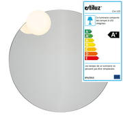 Estiluz - Applique circ led avec miroir