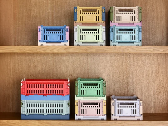 Colour Crate - Corbeille recyclée de Hay