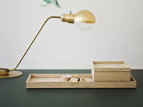 boîte avec couvercle par Skagerak