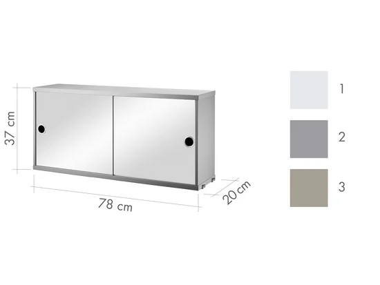 Ficelle - Série du fabricant - Système d'étagères