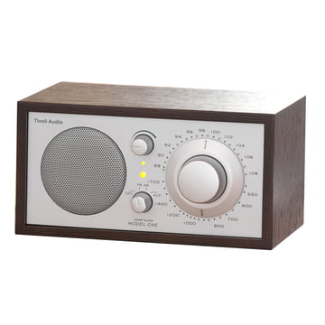 Tivoli Audio - Model One Mono Radio, wengé / argent