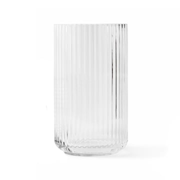 Vase en verre H 25 cm de Lyngby Porcelæn en transparent