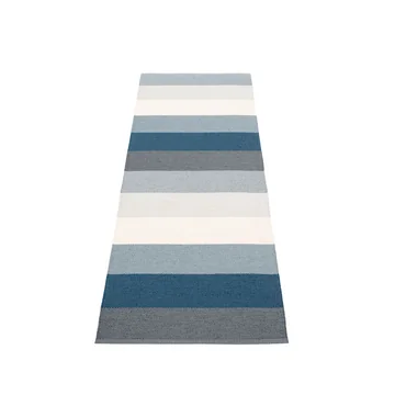 Tapis Molly 70 x 200 cm par Pappelina en ocean grey