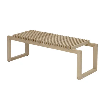 Cutter Banc en bois 120 de Skagerak en chêne