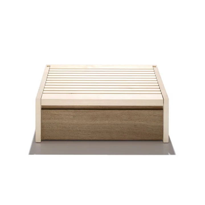 side by side - Boîte à pain en bois d'érable et de chêne