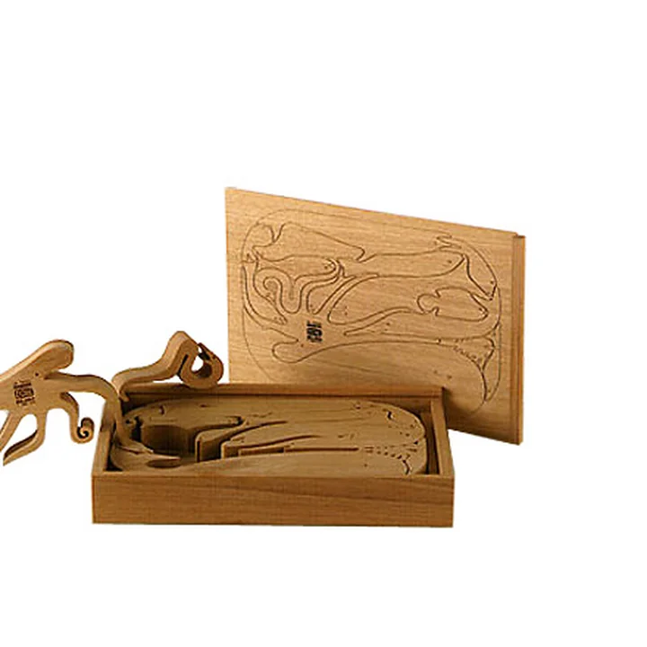 Puzzle en bois « Sedici Pesci »