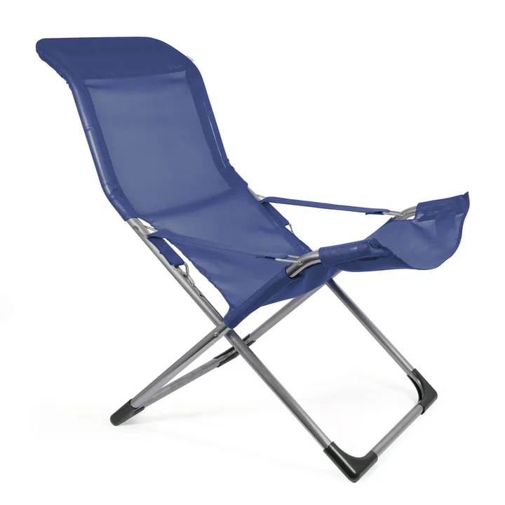 Chaise Fiesta de Fiam en bleu foncé