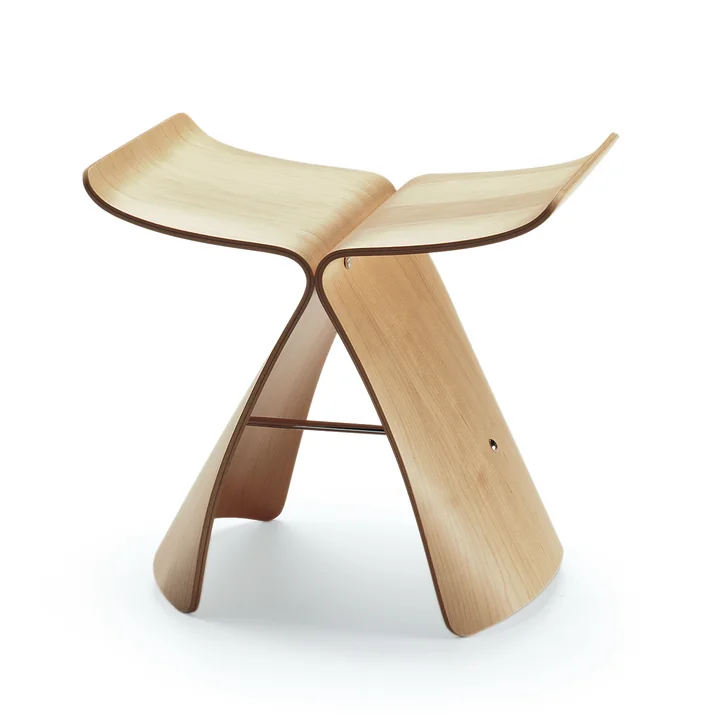 Vitra - Butterfly Stool, érable