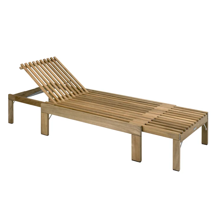 Skagerak - Riviera Chaise longue, vue de côté