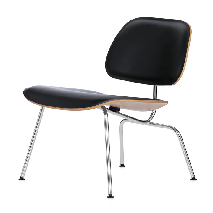 Vitra - Plywood Group LCM en cuir, frêne naturel