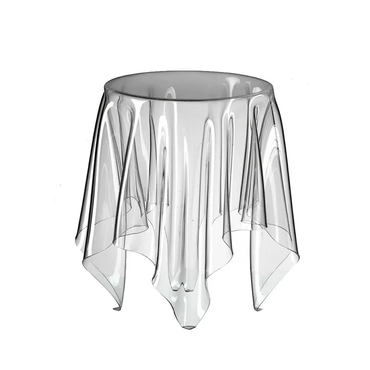 Illusion Table d'appoint de Essey en transparent